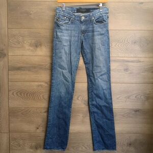 Rock & Republic Straight Leg Denim Jeans Women's Size 28